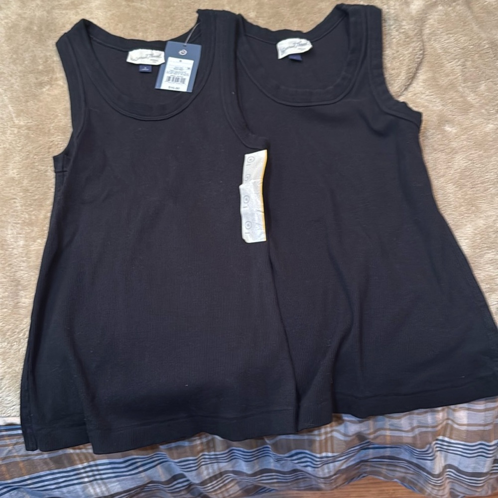 Two women’s universal threads black tank tops
